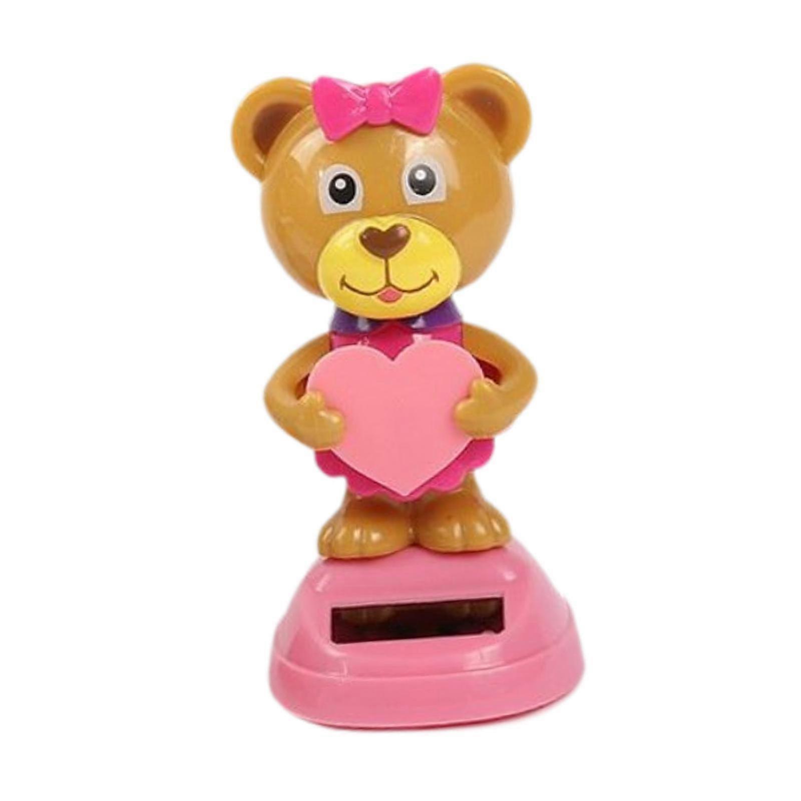 Medve játék baba Medve Bobble Rázó Fej Tánc Játék autós irodai bulira