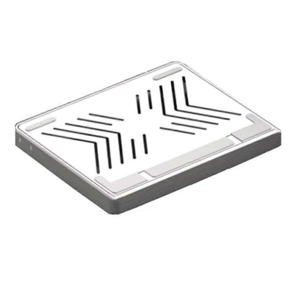 Folding Laptop Stand Aluminum Height Adjustable Notebook Cooling Holder Riser