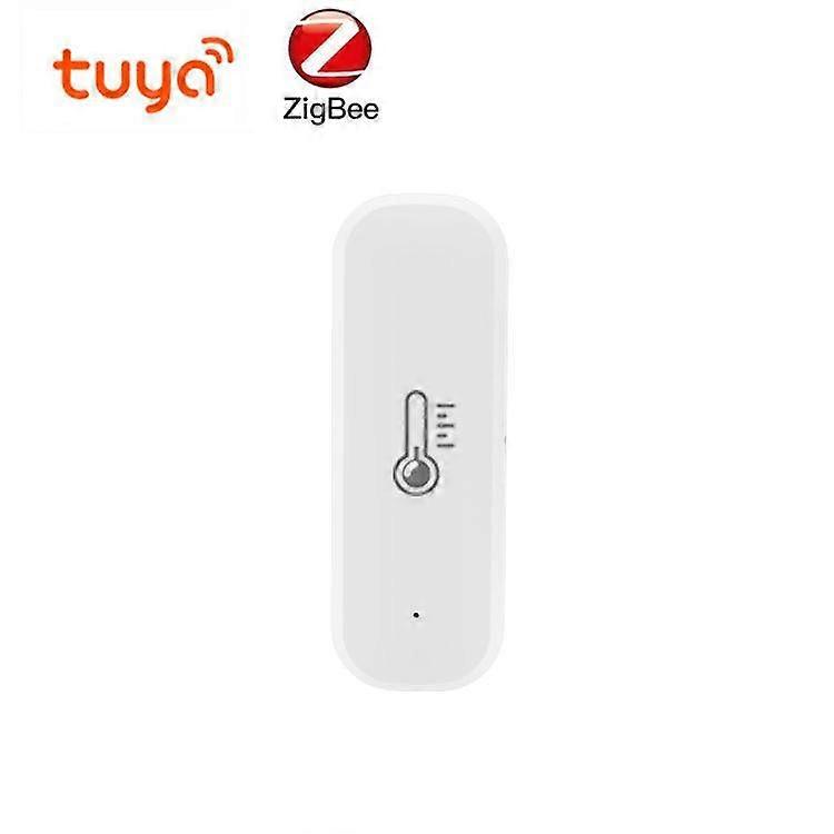 Tuya ZigBee/WiFi Smart Temperature And Humidity Sensor Battery Powered Smart Home Security Work With Alexa Google Home