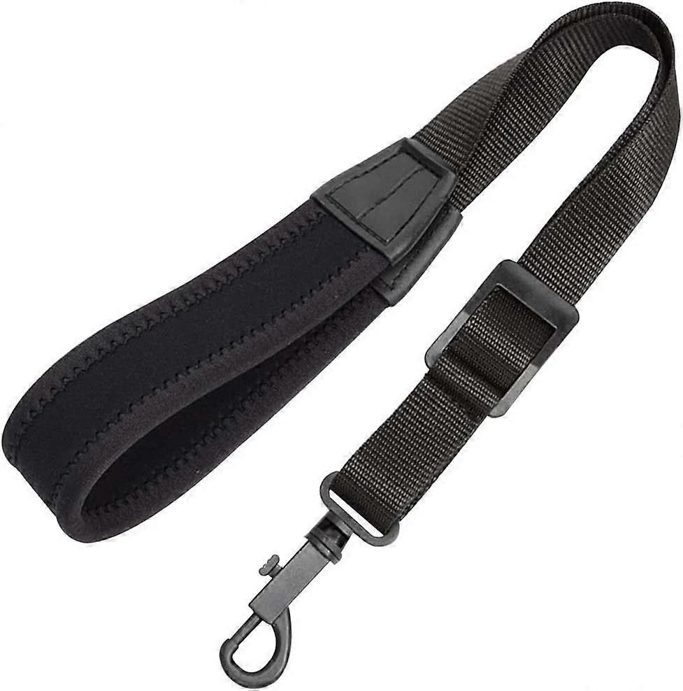 רצועת צוואר סקסופון מתכווננת ריפוד עור סקסופון רך