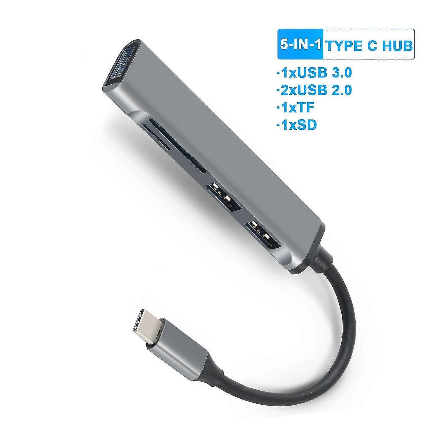 Usb C Hub 4k 30hz Type C To Hdmi-compatible Pd 87w Adapter For Macbook Air Pro Samsung Usb 3.0 Hub Multi Splitter Converter