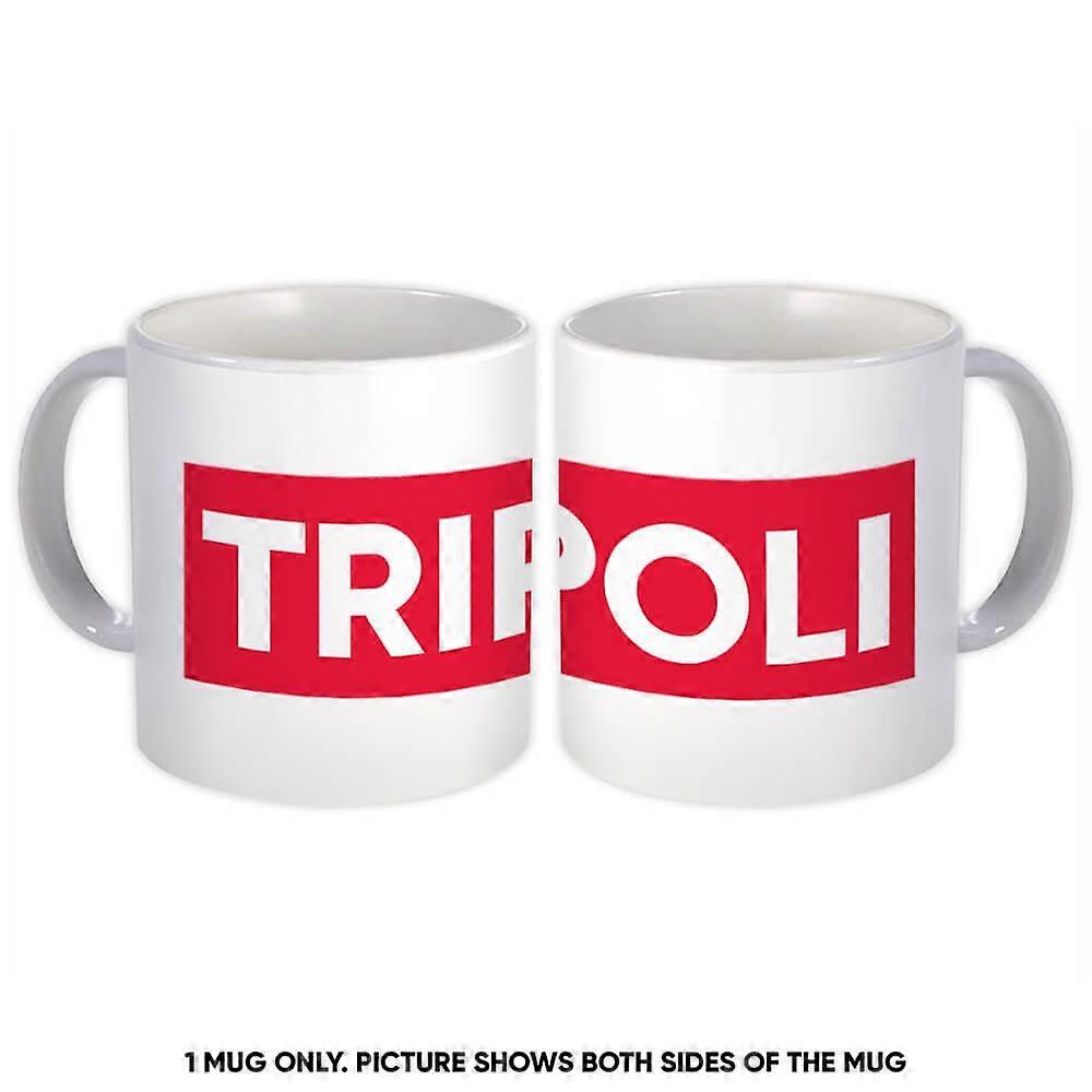 Mug cadeau : Tripoli Liban Rouge