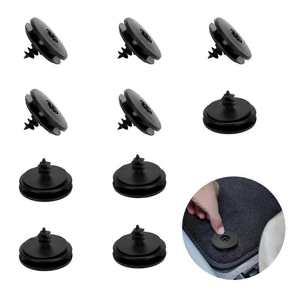 16Pcs Car Fastener Clips Floor Mat Buckle Antiskid Pad Fastener Auto Fastener for Vehicles, Floor Mats, Panel