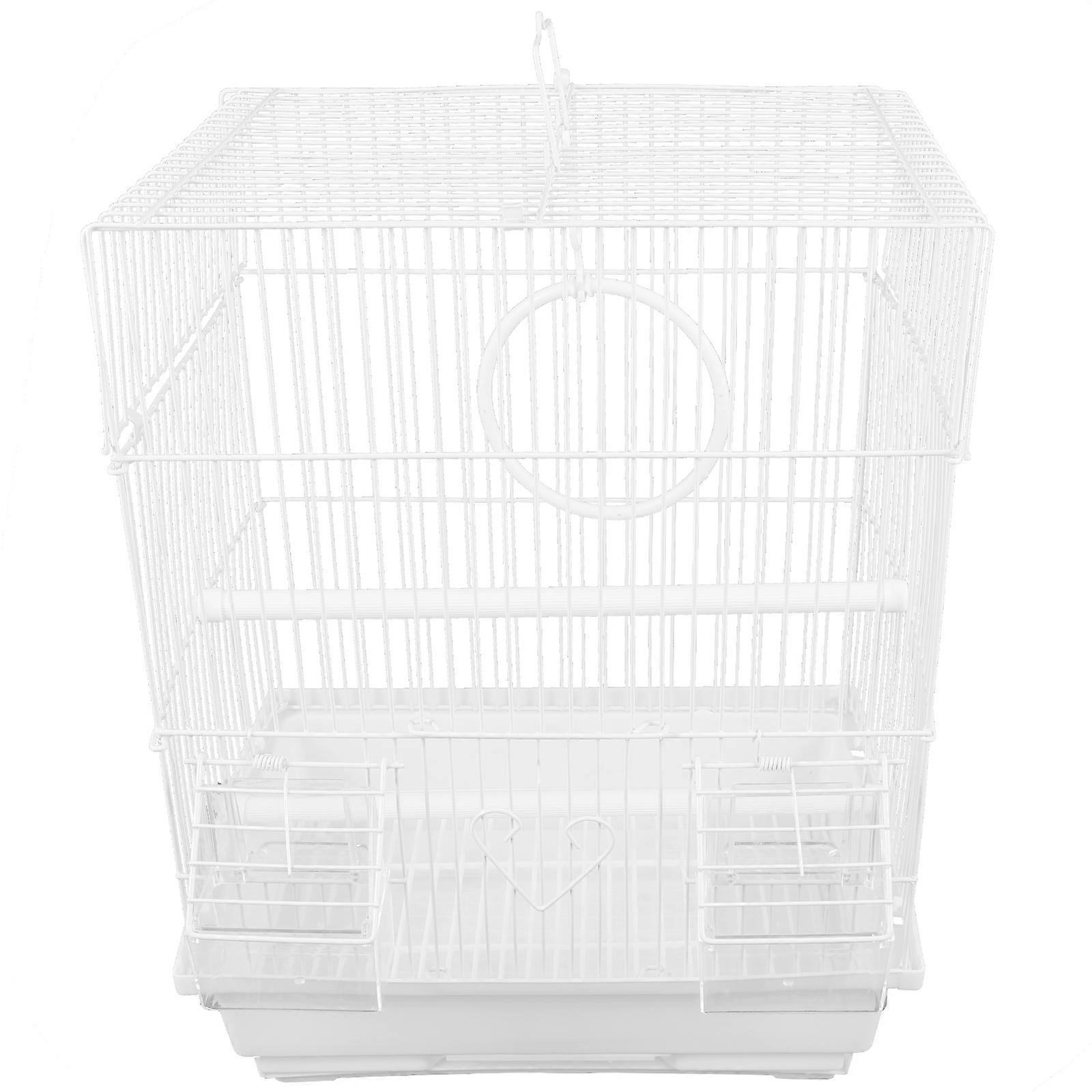 1 Set di Portapacchi in Metallo Gabbia per Uccelli Portatile Gabbia per Pappagallo Gabbia per Trasporto Uccelli Gabbia per Trasporto Uccelli