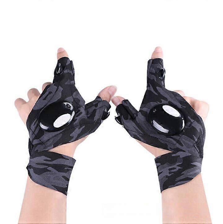LED Flashlight Gloves Gift For Dad And Boyfriend
