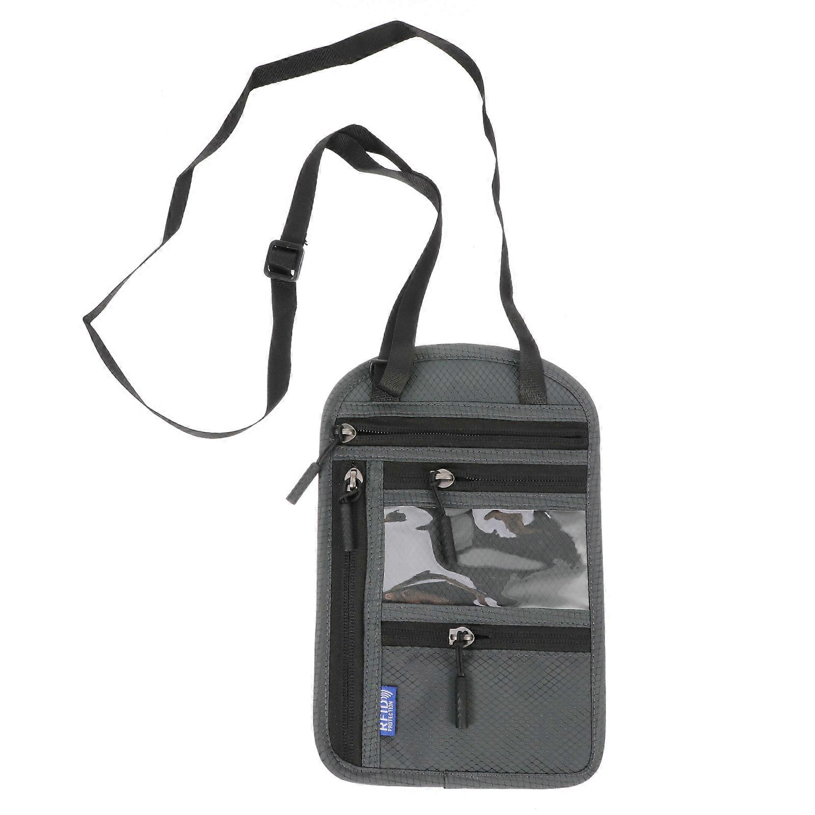 1Pc Multifunctional Bag Portable Cellphone Pouch Useful Passport Bag for Home