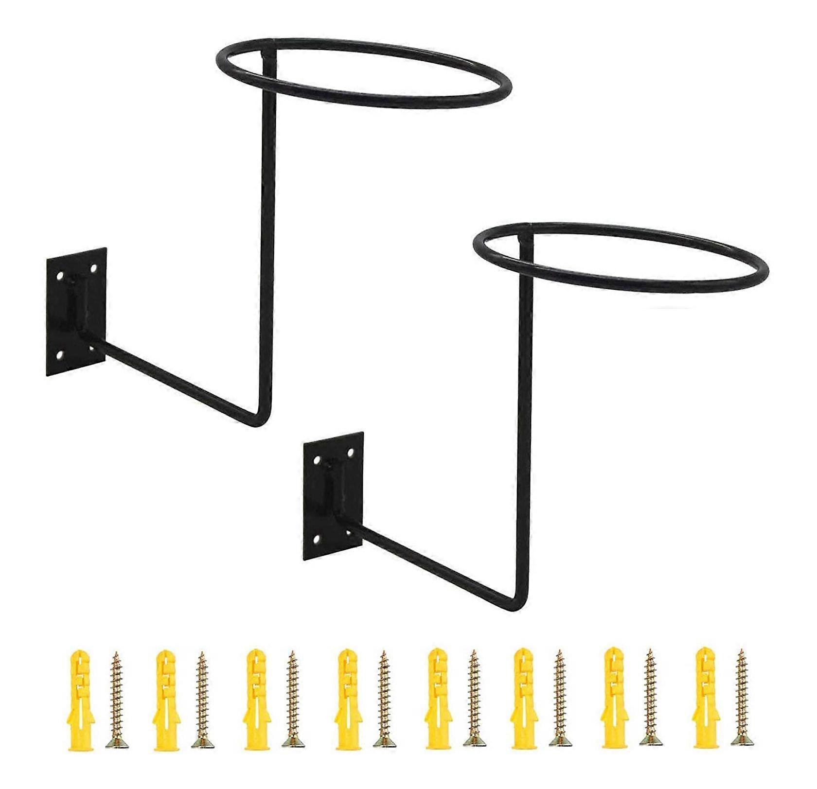 Motorcycle Helmet Storage - Secure Wall Mounted Holder for 2 Helmets