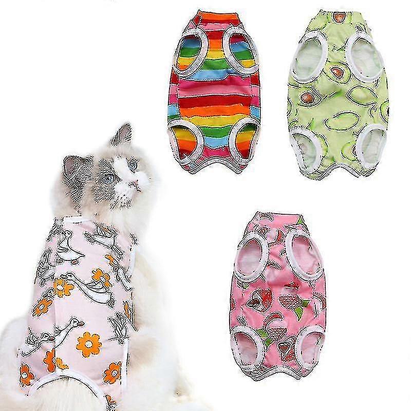 Kattåterhämtningsdräkt Kattsteriliseringskläder Andningsbart halsband Alternativ