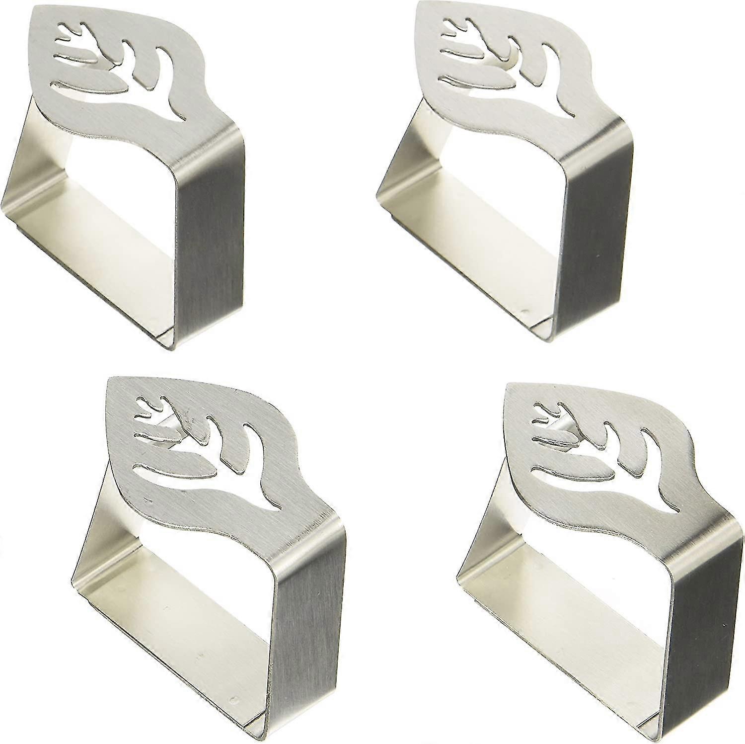 Tablecloth Clips, Maximum Clamping Force Tablecloth Clips(4pcs, Silver)