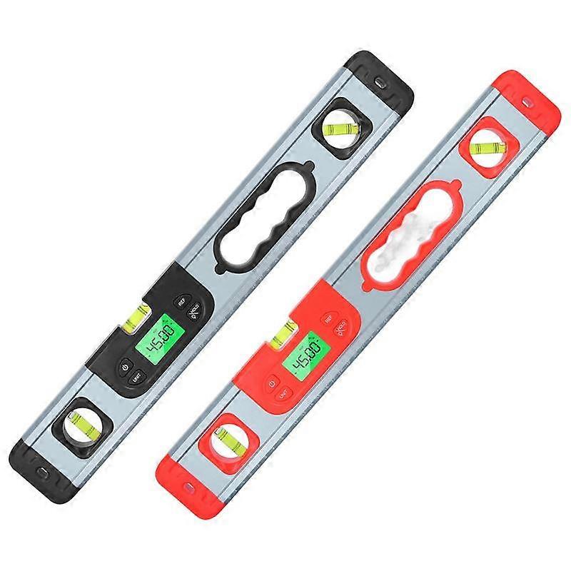Torpedo Level Ergonomic Level Set Smart Strength Frame 20In Digital Level Tool Torpedo Level And Protractor Digital Angle Gauge