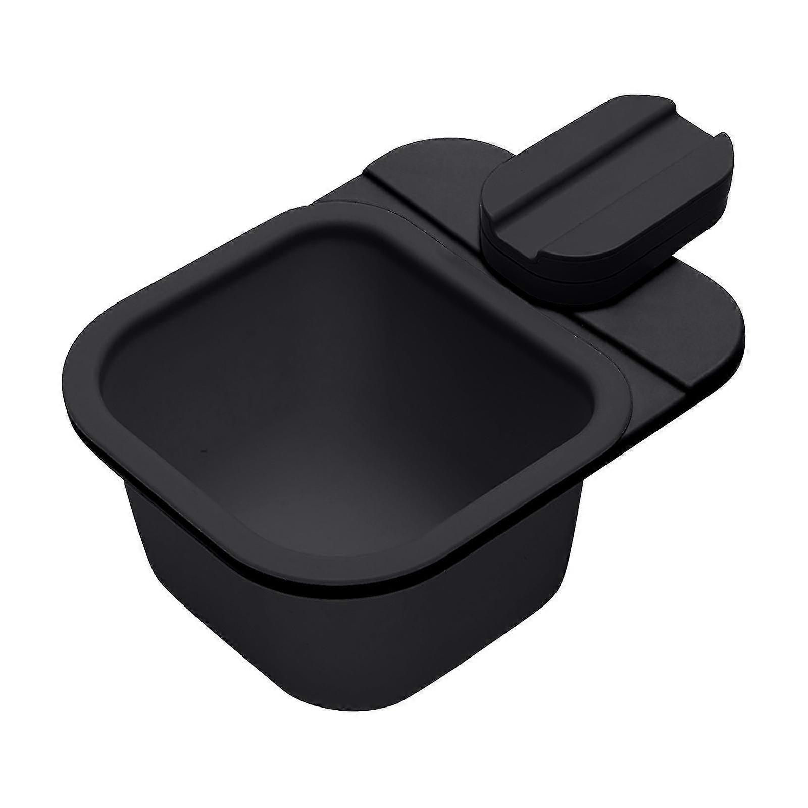 Multi-Angle Rotating Dining Table Vegetable Residue Bucket Hidden Storage Box Under The