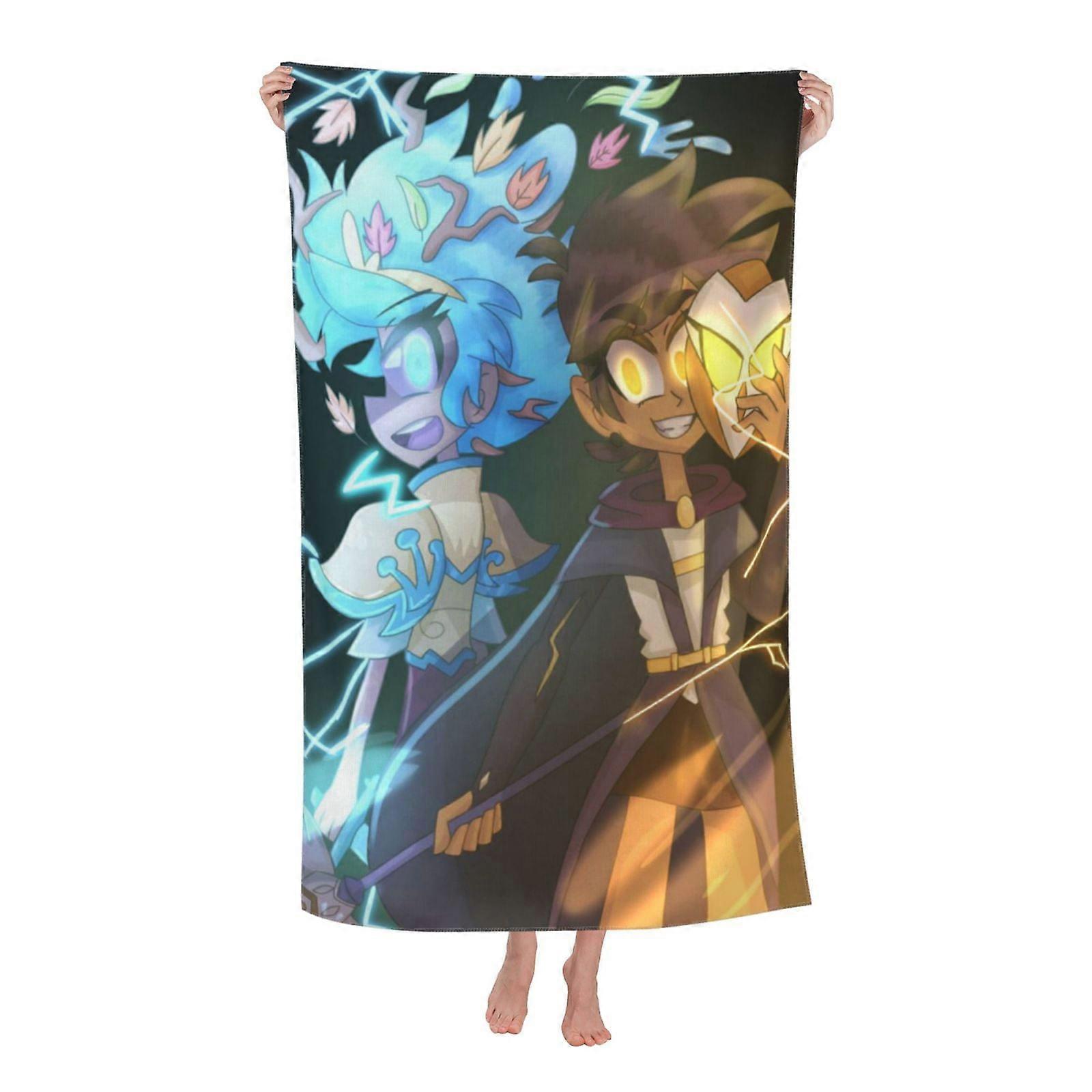 i508Anime Uglen badehåndkle 3xYJ4161