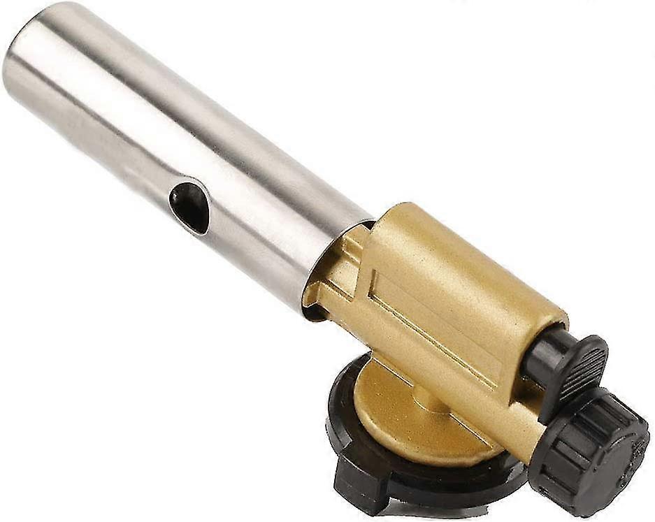Gas Torch Kitchen Blowtorch Flame Blowing Torch Gun For Cooking Bbq Camping Hiking Welding, Maximum Flame Temperature 1300c
