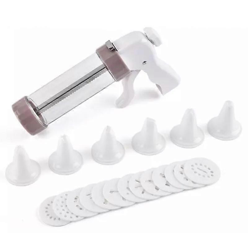 Cream Framing Gun with Cookie Press, Cookie Press Set for Baking