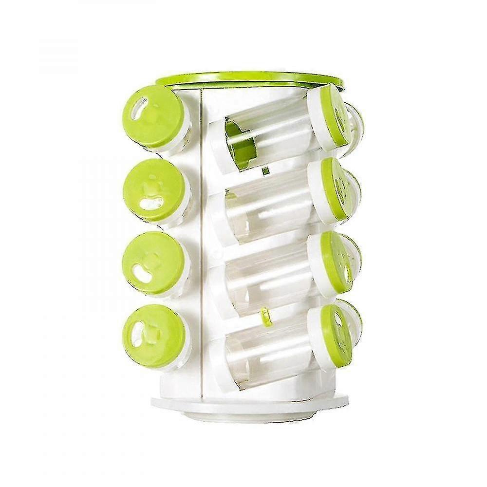 16 in 1 spice rack with cutlery holder compact jars shelf organizer