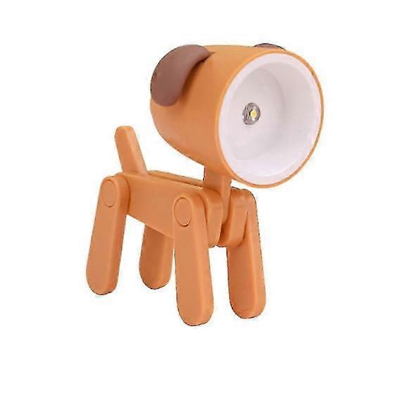 Night Lamp ,Portable Mini Led Desk Lamp Cute Dog Folding Night Lamp For Home Decor