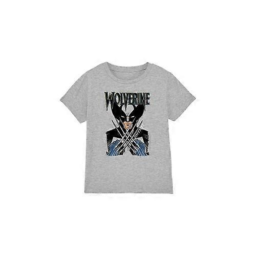 Marvel Barn/Barn X-Men Wolverine Action Shot T-skjorte