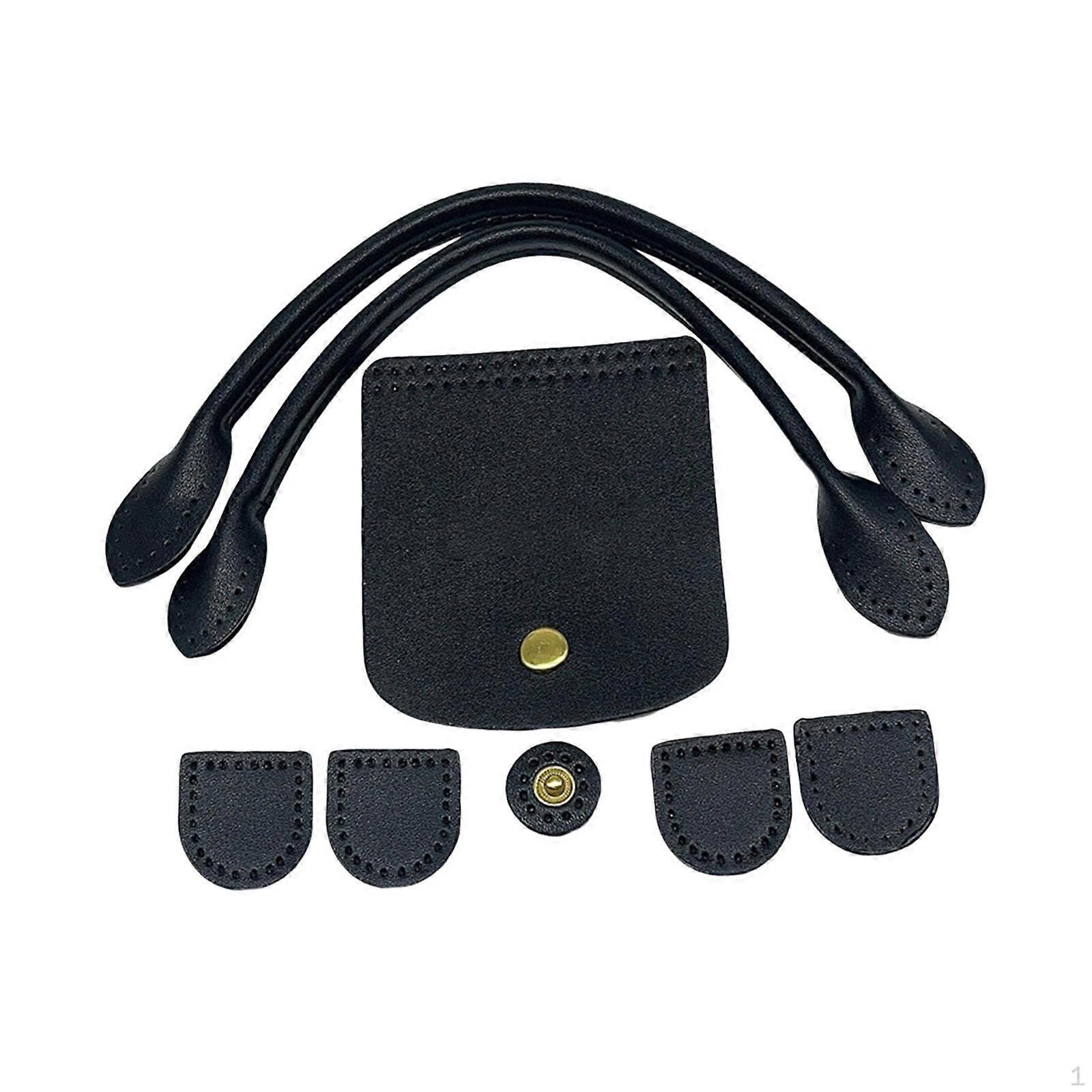 Bag Handles for Crochet Making Set Lock Flap Cover DIY Dumpling