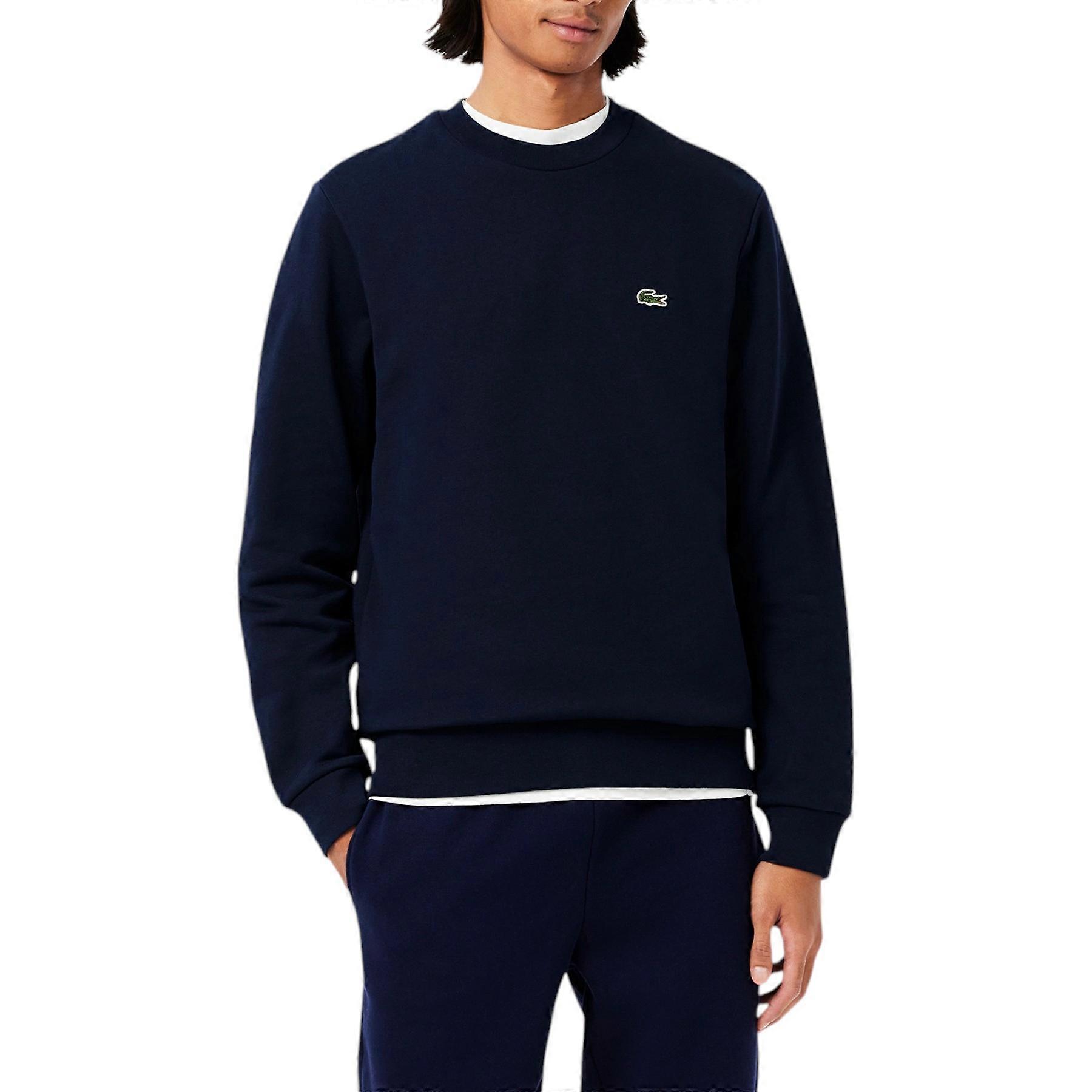 Lacoste 男士抓绒运动衫针织套头衫运动上衣
