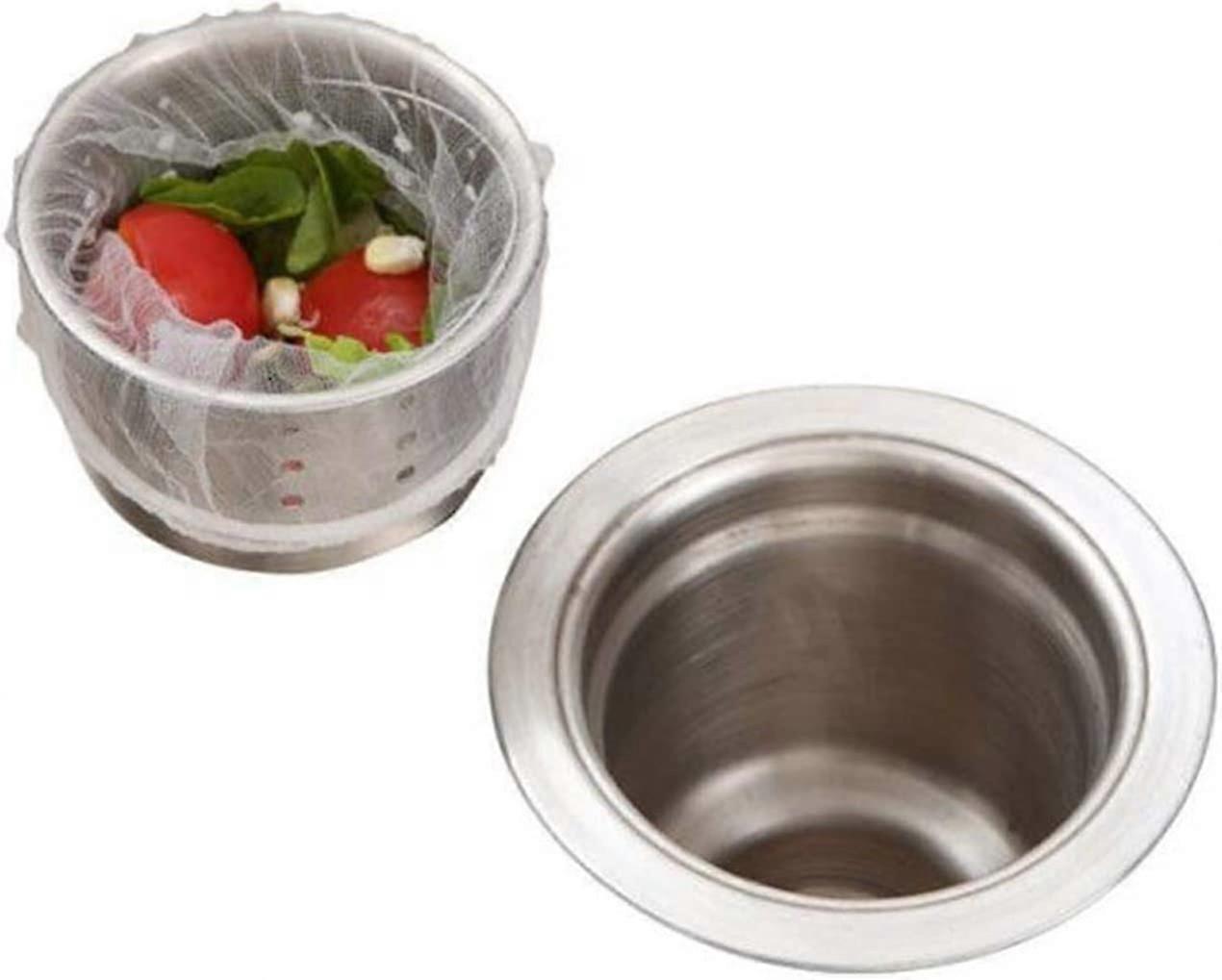 Sink Strainer Filter Bag For Kitchen And Bathroom, Disposable Sink Strainer Bag Net For Garbage Disposal, Mesh Drain Strainer Suitable For All Sizes O