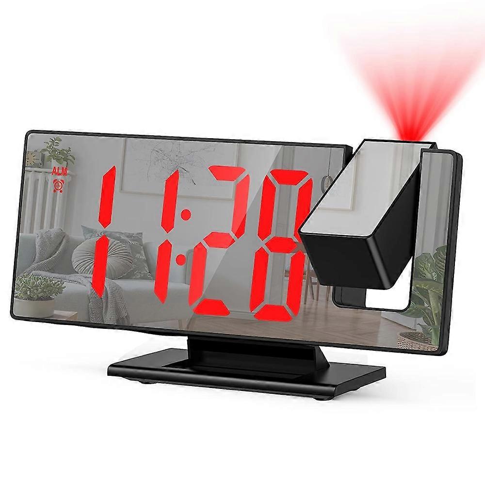 Alarm Clock, Projection, LED Display, Snooze Alarm