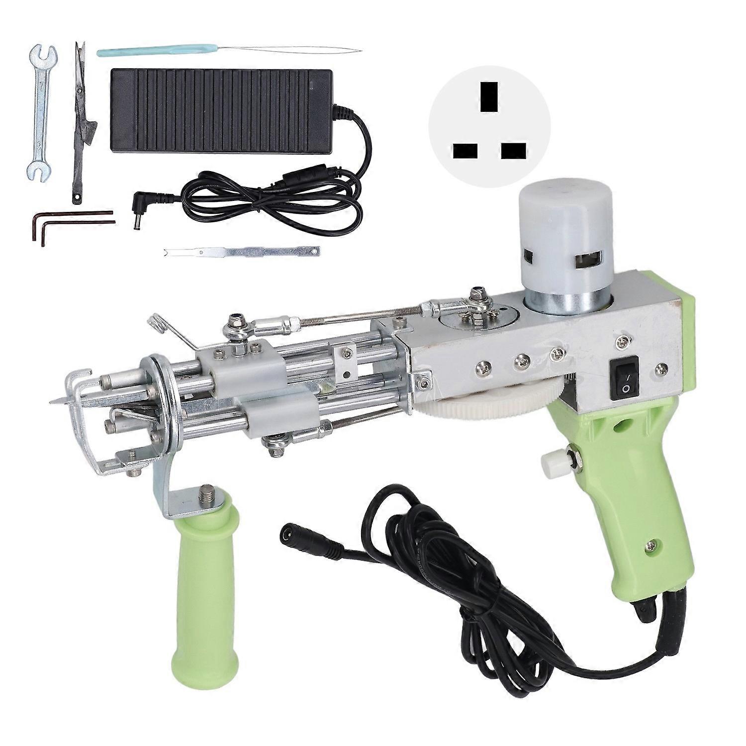 Rug Tufting Machine for Beginner 40 Stitches Per Second Multi Protection Electric Carpet Gun Machine