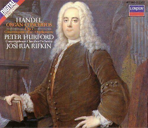 ピーター・ハーフォード ヘンデル オルガン協奏曲 op.7 CD