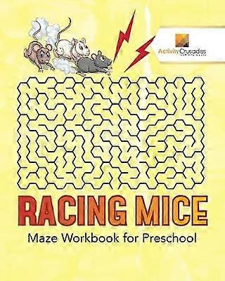 Racing Mice  Maze Workbook for Preschool