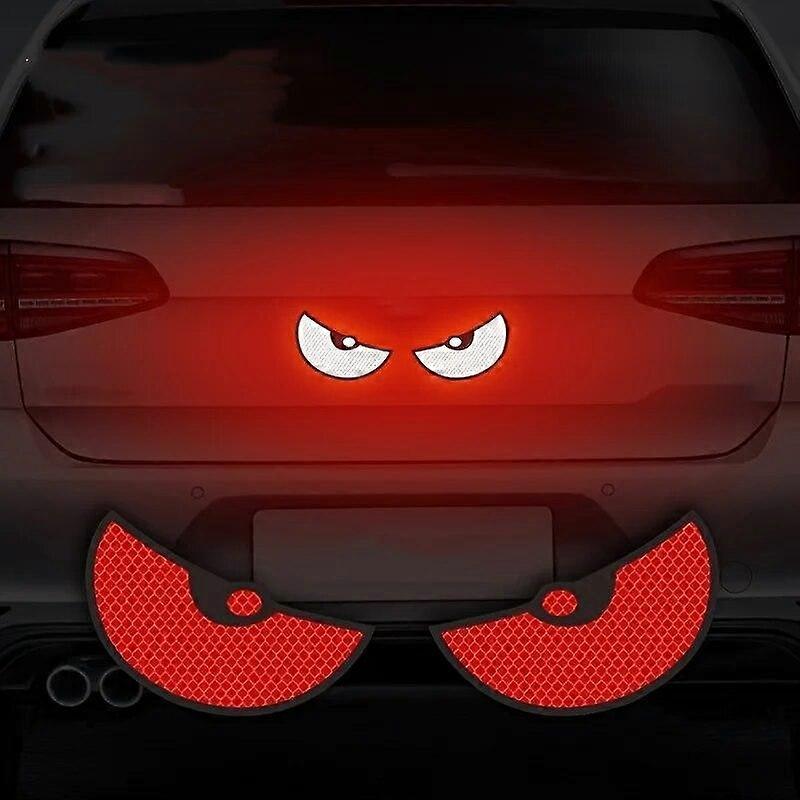 Reflective Eye Pattern Car Stickers