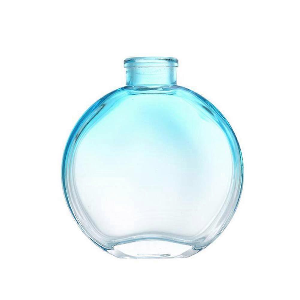 150ml Gradient Color Empty Glass Diffuser Bottle - DIY Replacement Reed Diffuser Set (Blue)