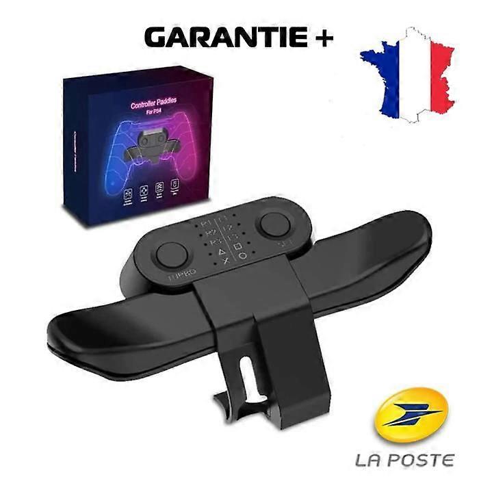 "Rear Command Fixation - Strike Pack - PS4 - White - Plug and Play - 10 Button Mapping"