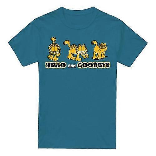Garfield Mens Hello And Goodbye T-Shirt
