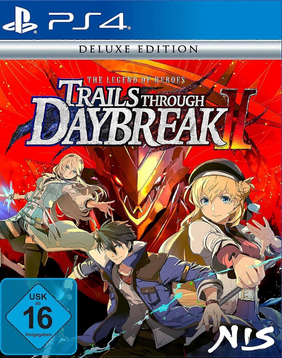 The Legend of Heroes Trails through Daybreak II Deluxe Edition PS4 Game (German)