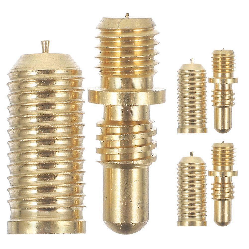 3 Sets Pool Cue Extension Rod Joint Screws Copper Screws Billiard Cue Connecting Screws