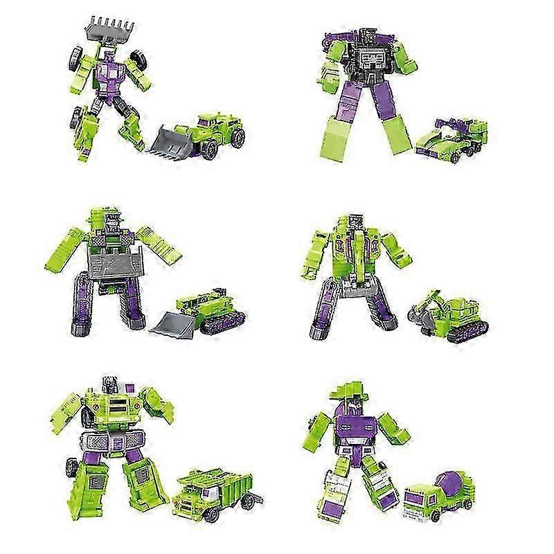 G1 Transformado Constructicon Devastator Set 6 En 1 100% Figuras Completas