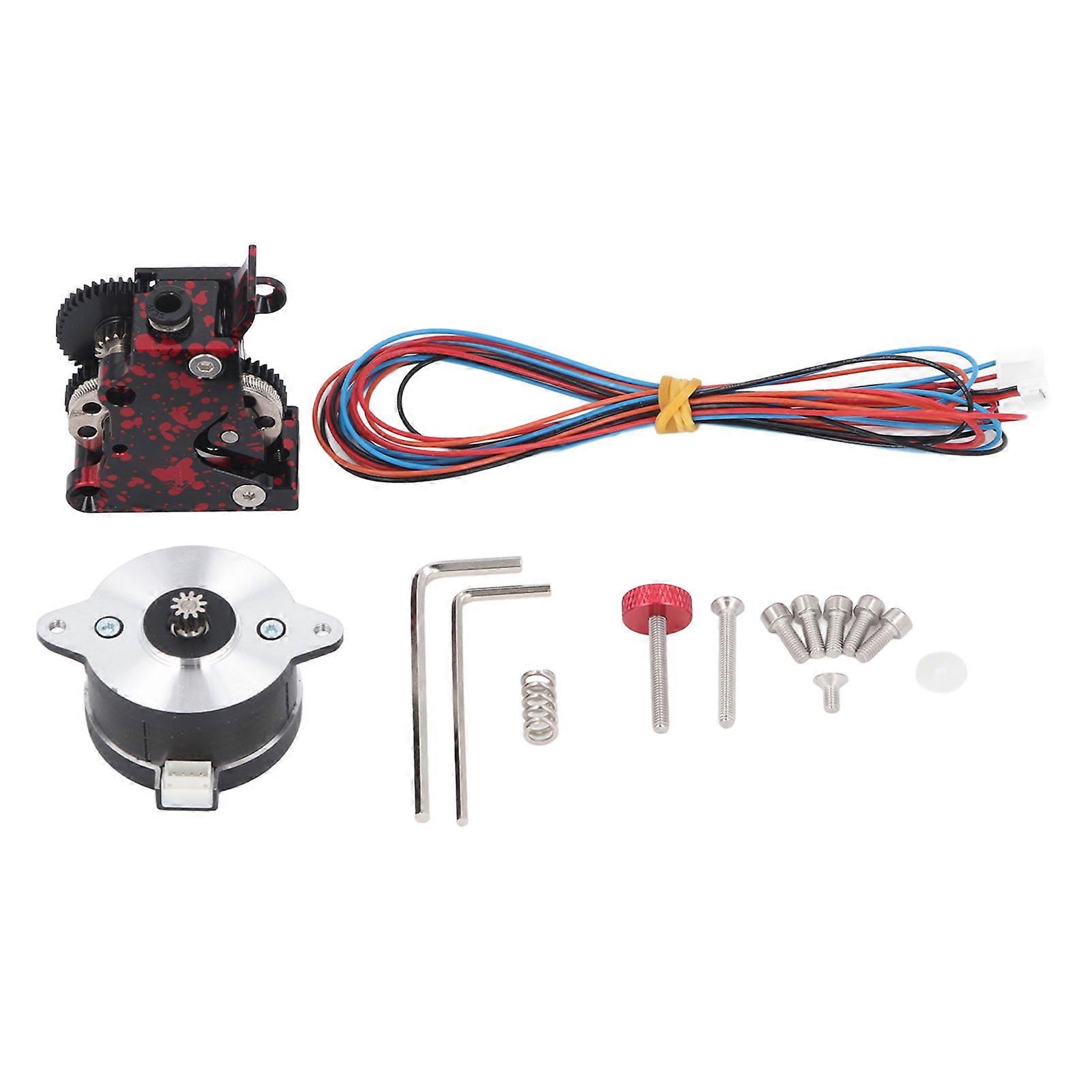 Dual Gear Extruder with 36mm Hardened Steel Reduction Gear High Speed Stepper Motor for Ender 3 V2 for CR10