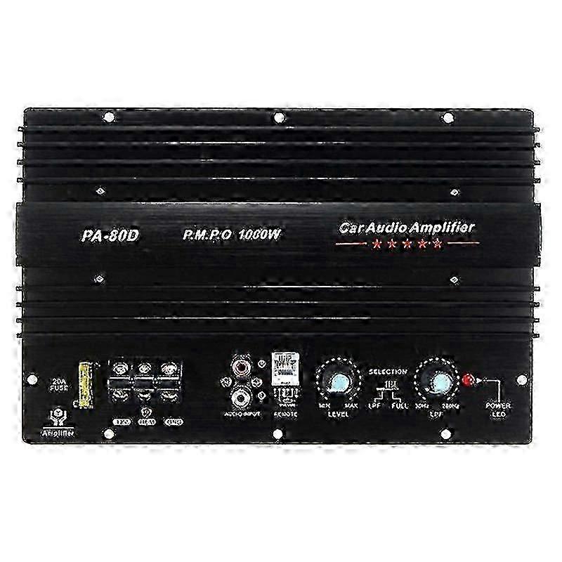 12V 1000W Auto-Audio-Verstärker-Verstärker-Platine Leistungsstarker Subwoofer-Bass-Verstärker PA-80D
