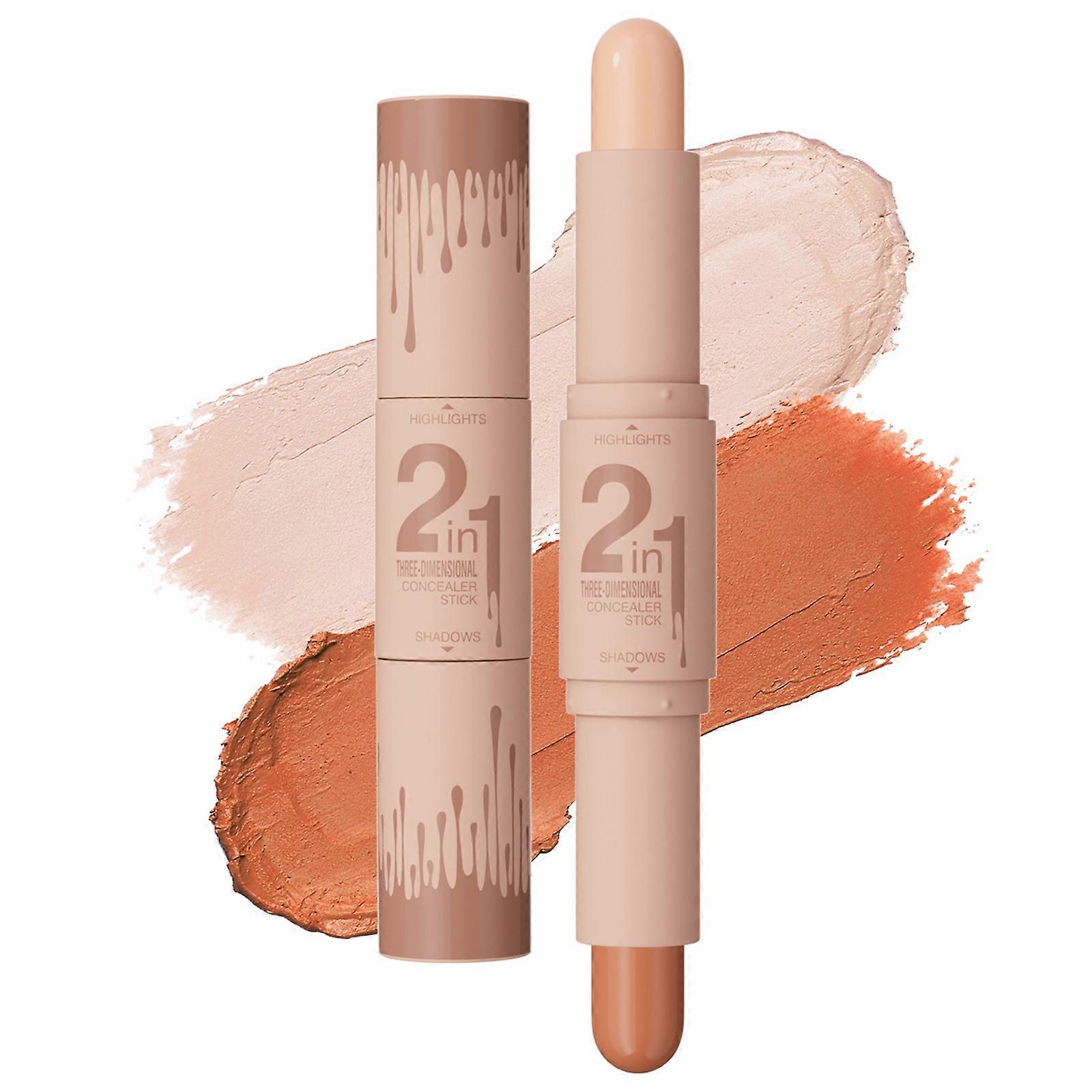 2 in 1 Highlighter Stick Make Up Concealer Contouring Pen Makeup Sticks Contouring Sticks