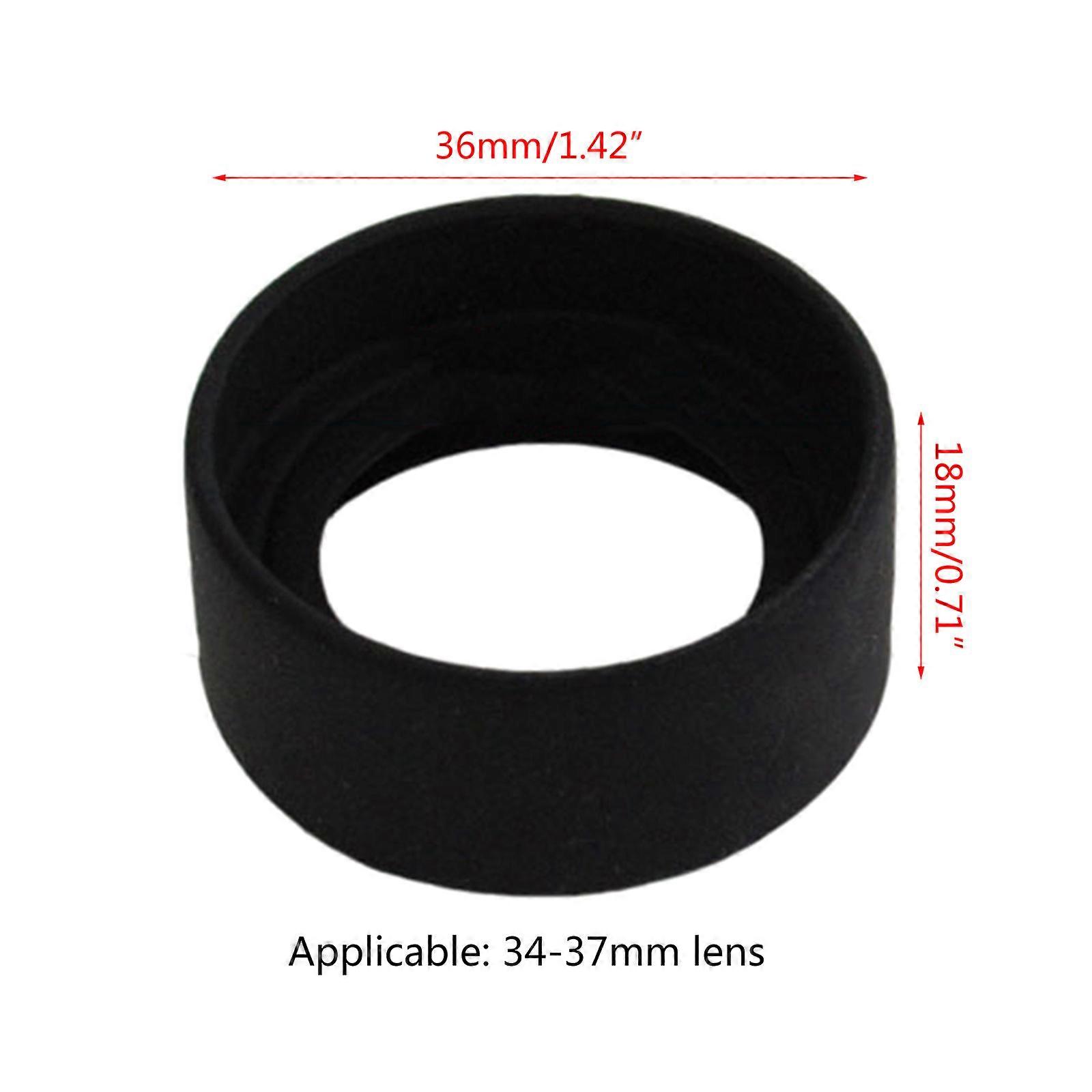 33/36mm Diameter Rubber Eyepiece Cover Guards For Binocular Biological Stereo Microscope Telescope  M