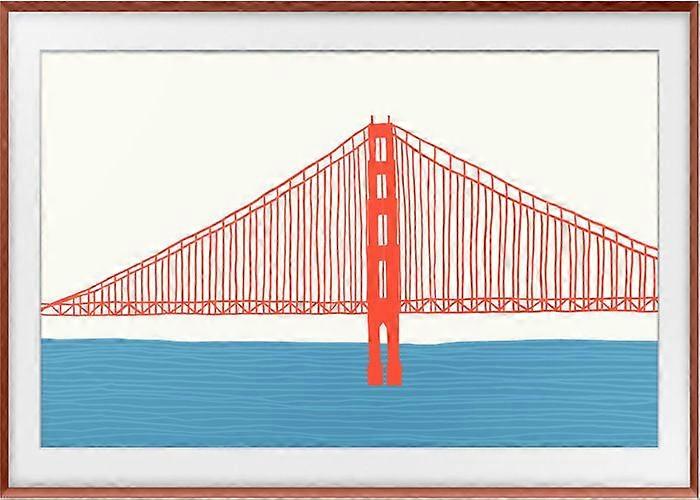 Samsung Frame 65-quot Brick (2021/2022) - VG-SCFA65TRCXC