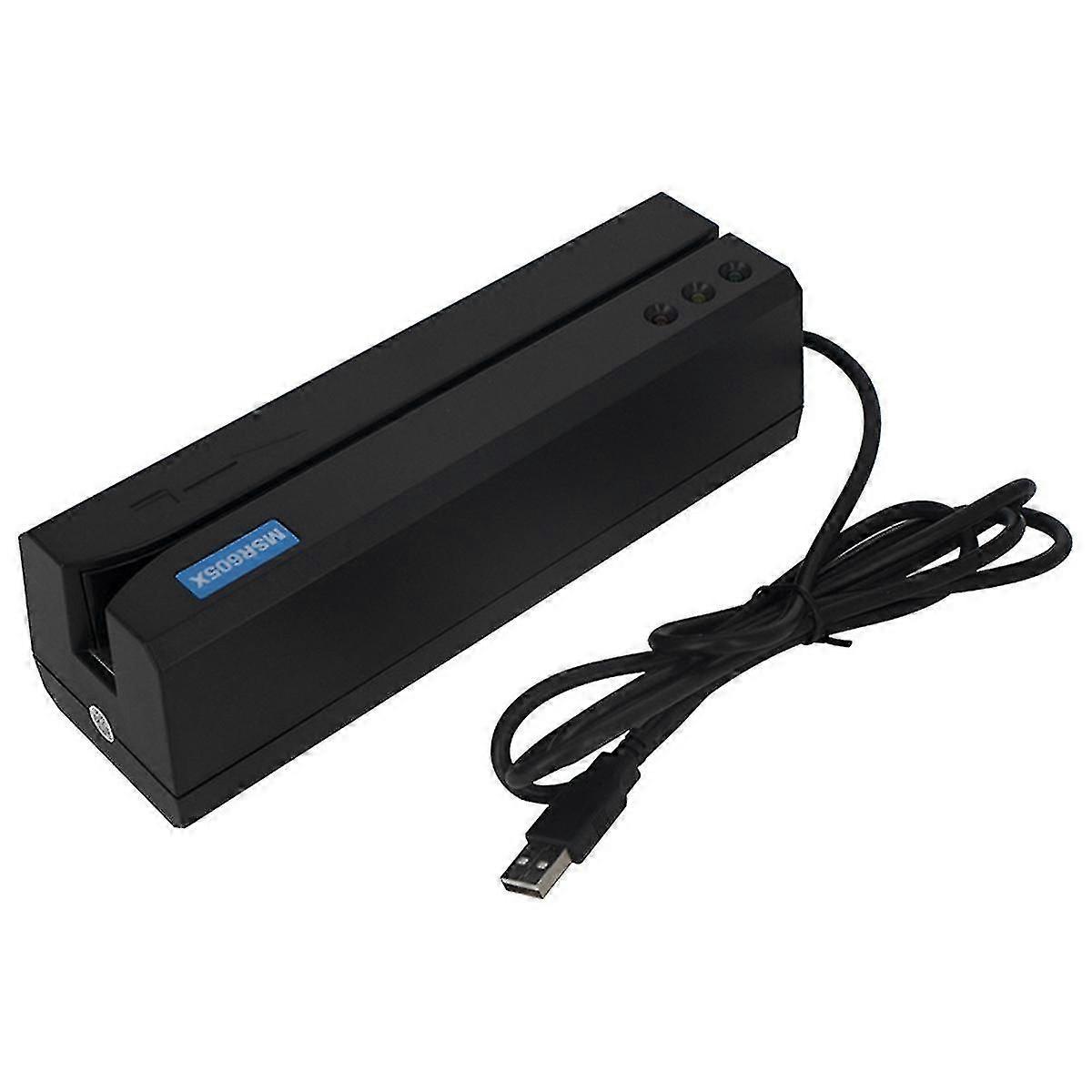 Msr605x Magnetic Stripe Card Reader Writer Encoder - Compatible With Msr206, Msr605, Msr606, Msrx6, Msrx6bt