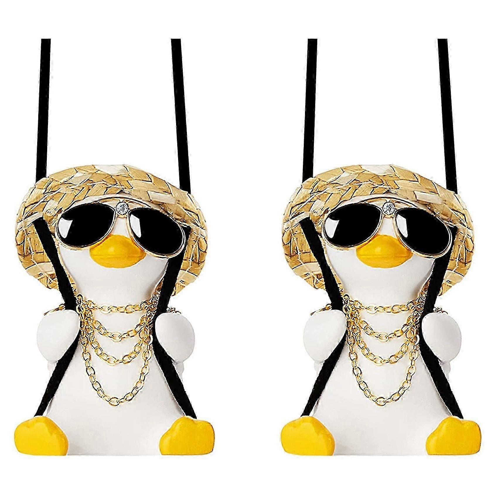 Leuke swing eend, auto hanger voor dames en heren auto-accessoires