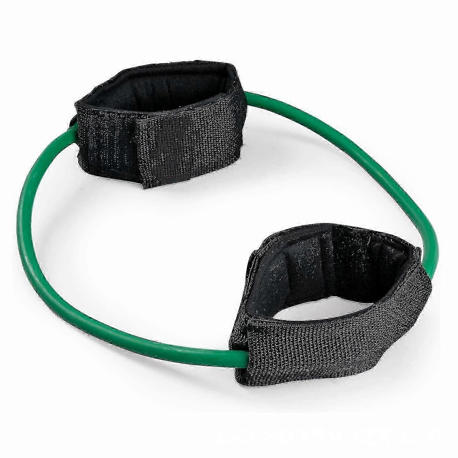 Leg Resistance Band Exercise Cord With Non-slip Padded Ankle Cuffs
