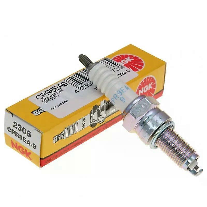 1Pcs NGK Motorcycle Spark Plug 2306 CPR8EA-9 CPR8EA9 compatible for YAMAHA NMAX YS YZ FJR MOTO GUZZI V7 NEVADA HON-DA CBR NT VISION CB XL XR