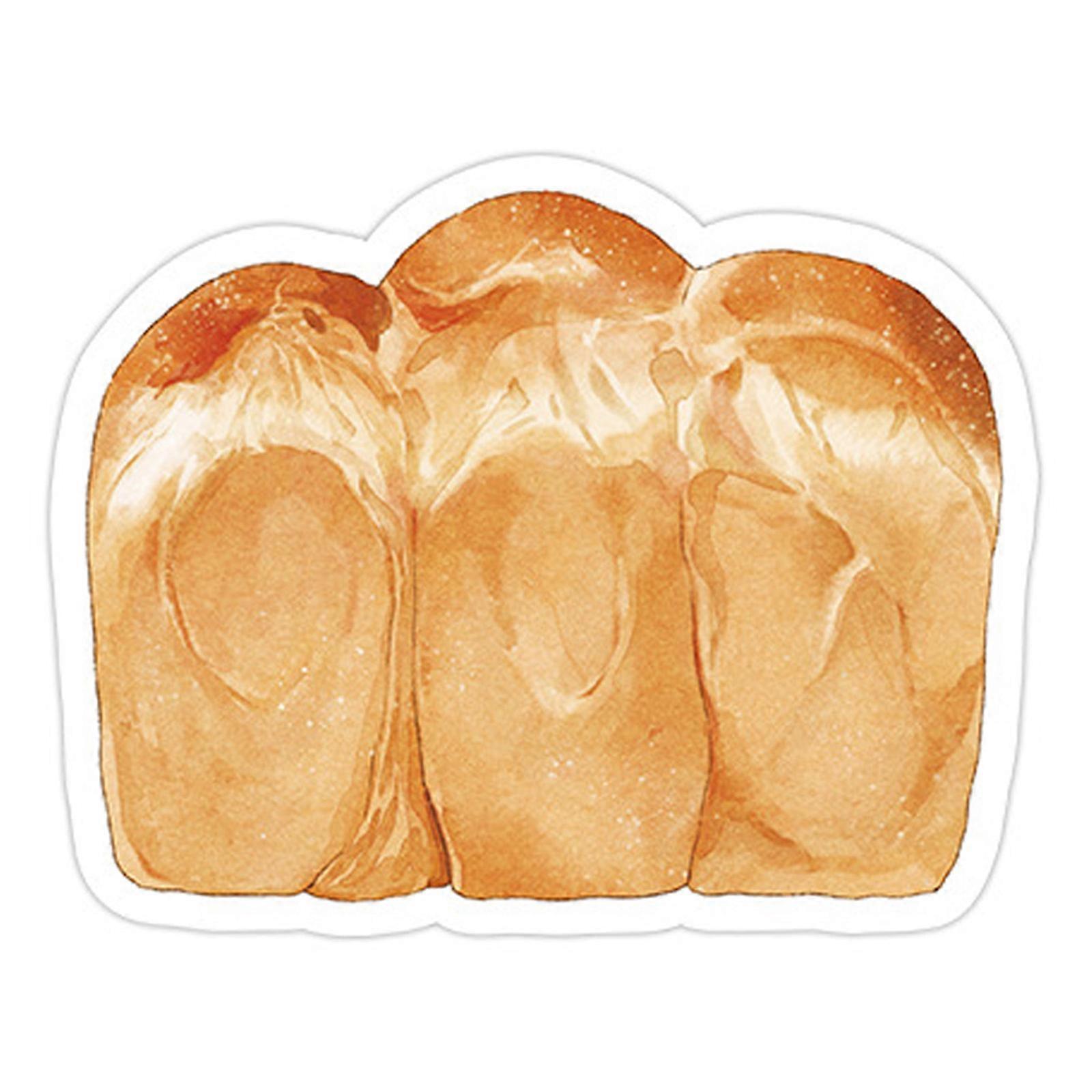 Coffee and Bread Themed Note Paper 30Sheets/Pad Adheive Notes Pocket Note Paper Notepads Small Writing Pad for Office