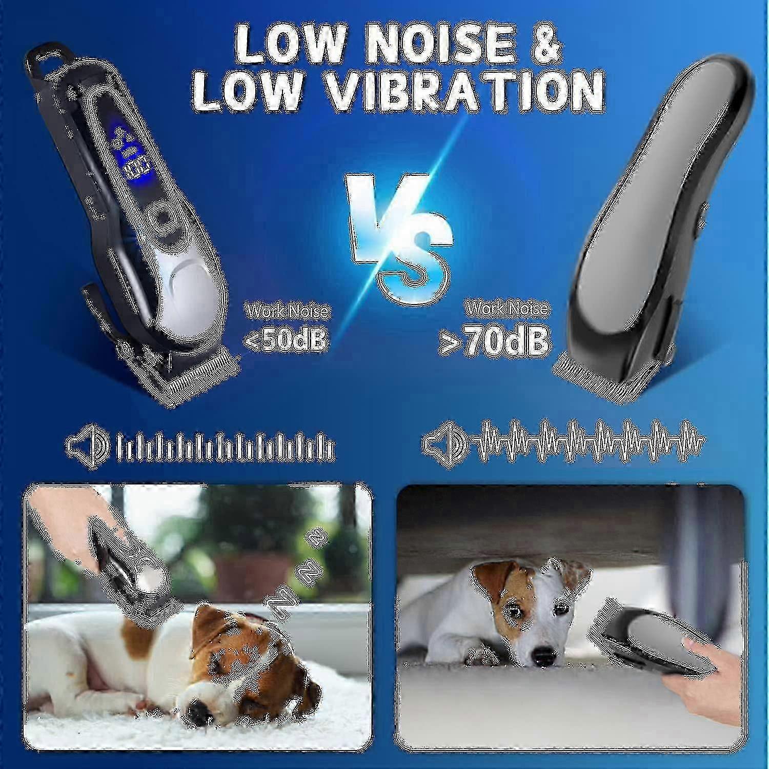 Professional Pet Grooming Kit with Cordless Electric Dog Clipper Long ... Professional Pet Grooming Kit with Cordless Electric Dog Clipper Long ...