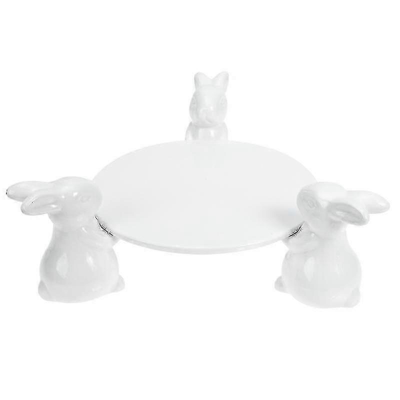 Porcelain Afternoon Tea Set with Tray, Cups & Plates - 12pc Tableware