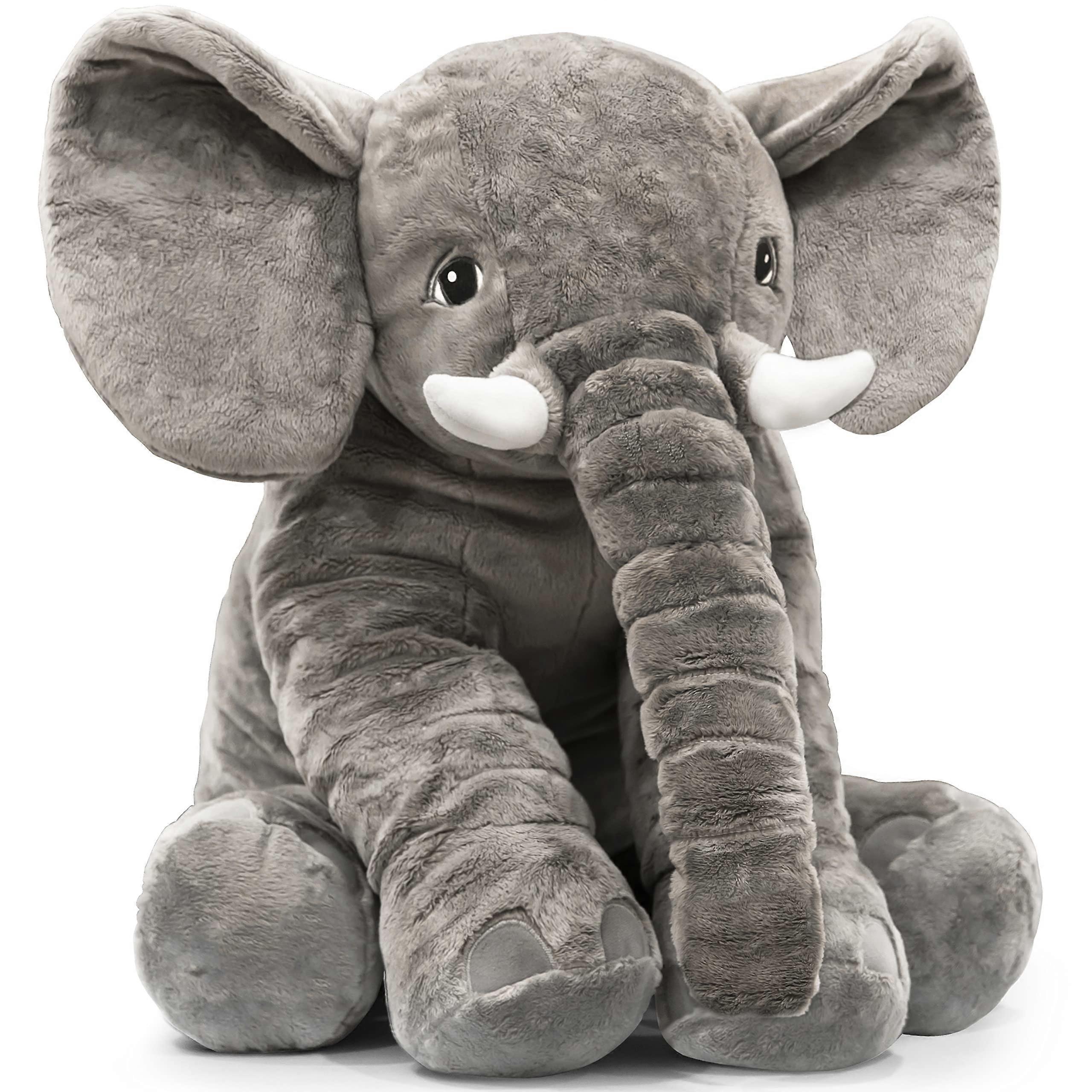 Stuffed Elephant Plush Animal Toy 24 Inch