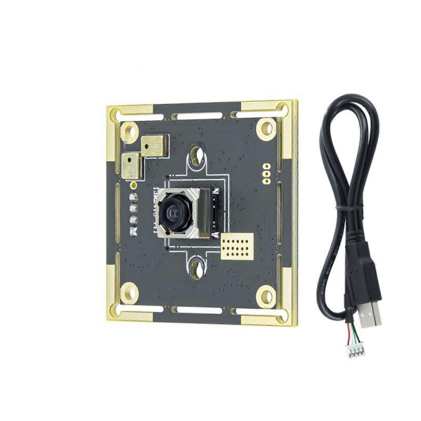 13MP Autofocus USB Camera Module OV13B10 4K High Resolution with Microphones for Computer and Laptop Compatibility