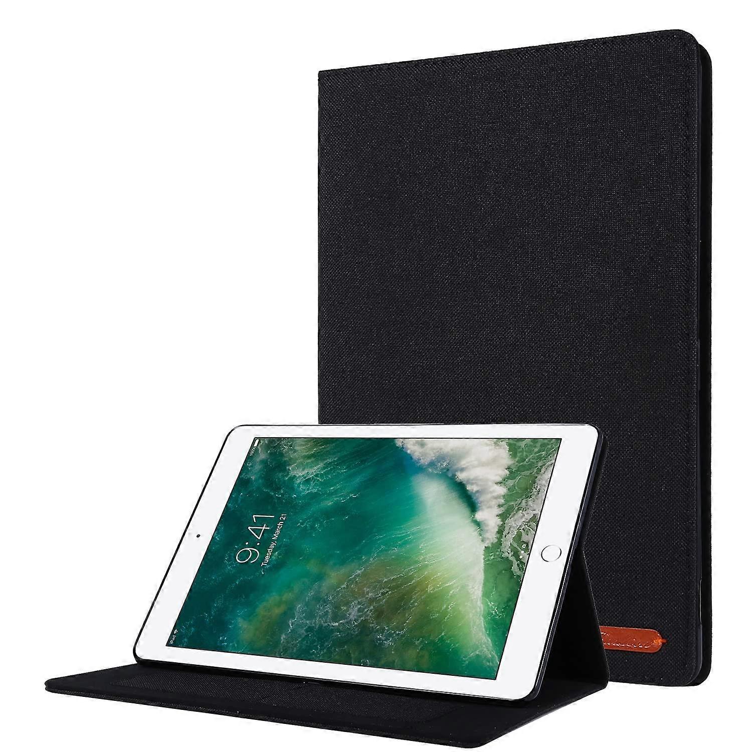 Tablet Protection Compatible with iPad Mini 6 Case, Flip Fold Stand Case Protective Fabric Print Cover